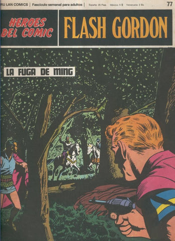 Flash Gordon de Burulan numero 77: La fuga de Ming