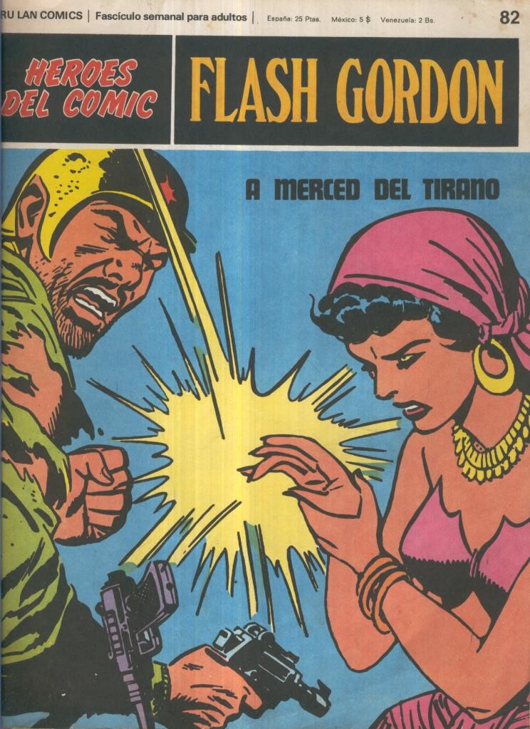 Flash Gordon de Burulan numero 82: A merced del tirano