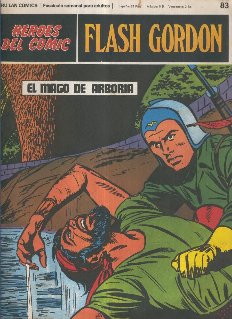 Flash Gordon de Burulan numero 83: El mago de Arboria