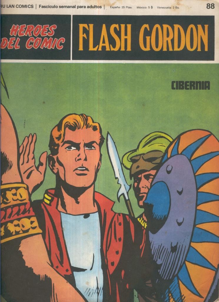 Flash Gordon de Burulan numero 88: Cibernia