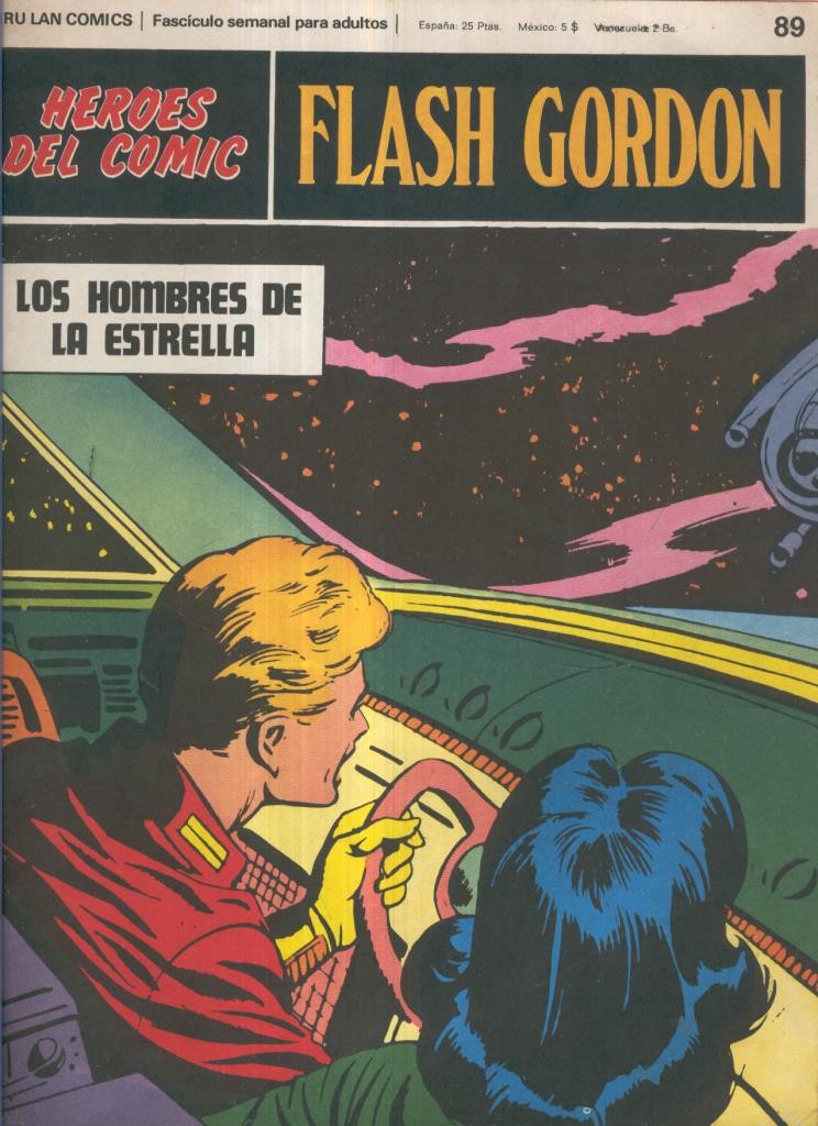 Flash Gordon de Burulan numero 89: Los hombres de la estrella