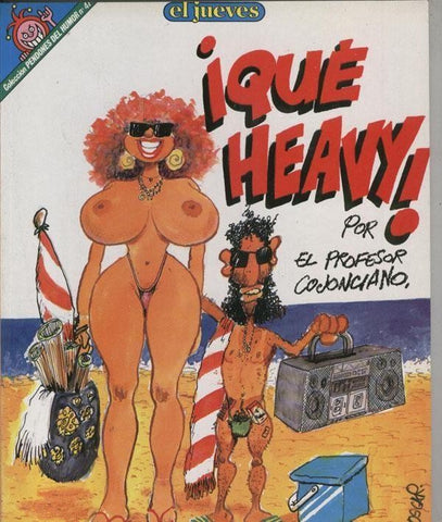 Coleccion Pendones del Humor numero 047: El profesor cojonciano: Que Heavy
