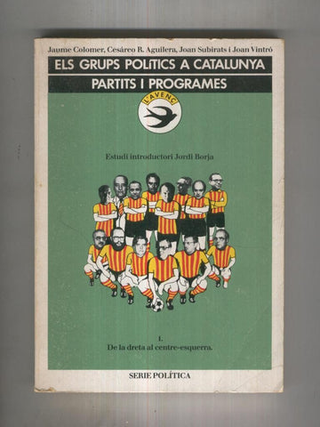 Els grups politics a Catalunya. Partits i programas