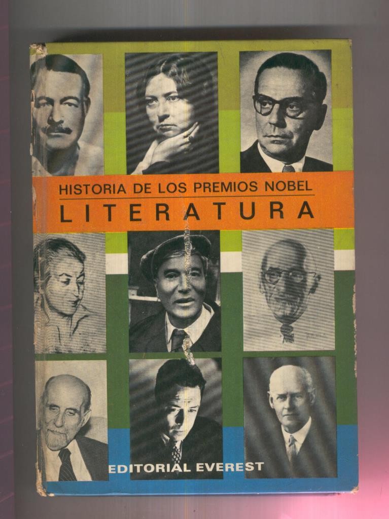 Historia de los premios nobel (tapa dura en mal estado)