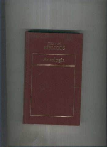 Textos Biblicos. Antologia