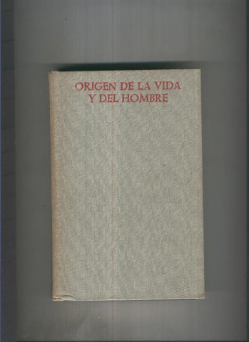 Origen de la vida y del hombre
