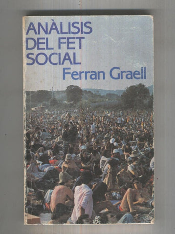 Llibre de Butxaca numero 129: Analisis del fet social