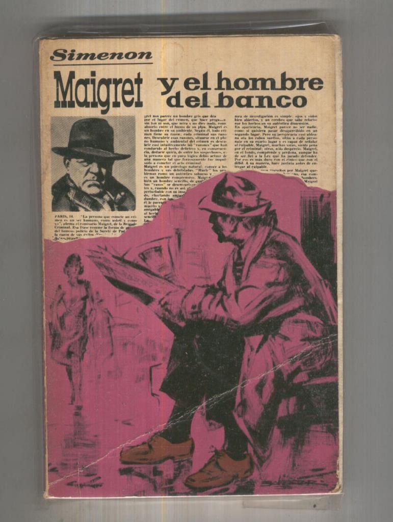 Maigret y el hombre del banco (suelta la tripa interior, a encolar por comprador)