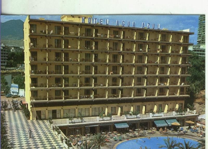 Postal 001857: Alicante-Benidorm-Hotel agua azul