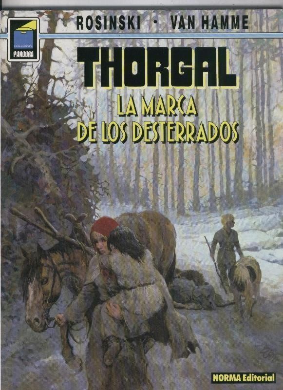 Coleccion Pandora numero 055: Thorgal: La marca de los desterrados (primera edicion)