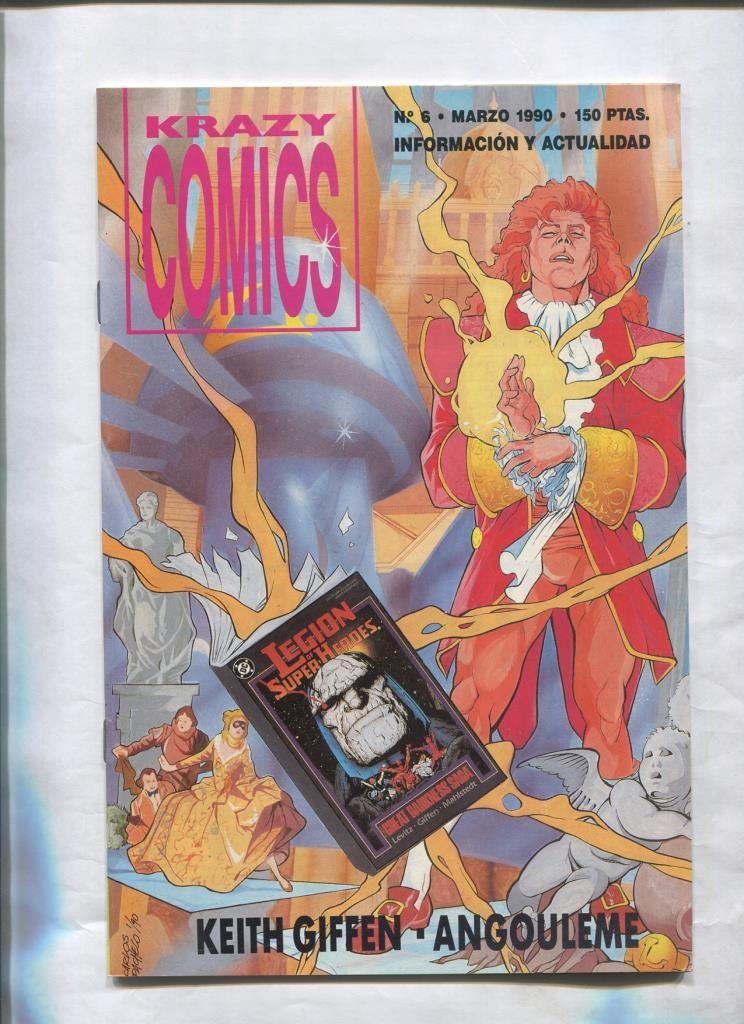 Krazy comics numero 06 (marzo 1990): especial Keith Giffen y Angouleme