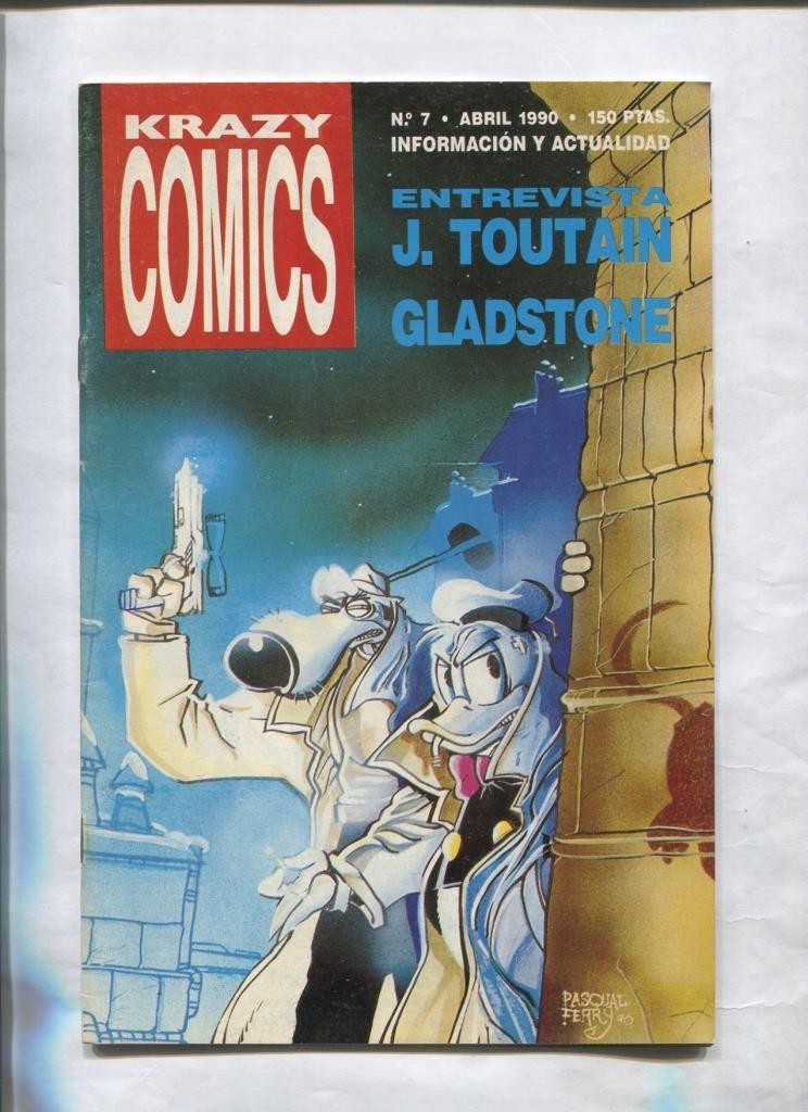 Krazy comics numero 07 (abril 1990): especial Josep Toutain y Gladstone
