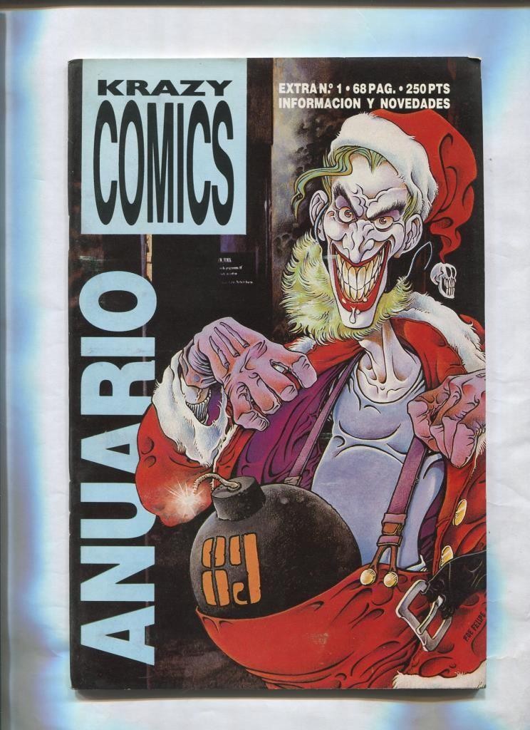 Krazy Comics Extra numero 1 (enero 1990): Anuario mayo 1991): El comic britanico: Slaine, Gaiman, Moore, etc