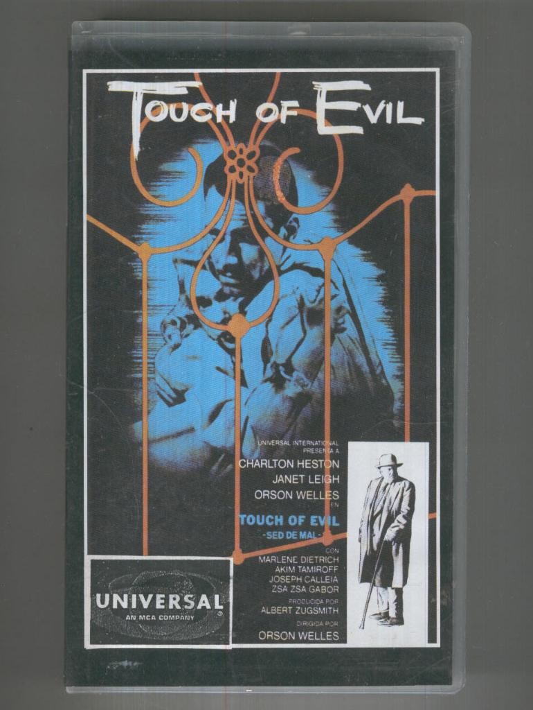 VHS CINE: SED DE MAL (Touch of Evil) - Orson Welles