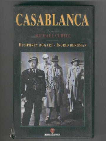 VHS CINE: CASABLANCA - Michael Curtiz
