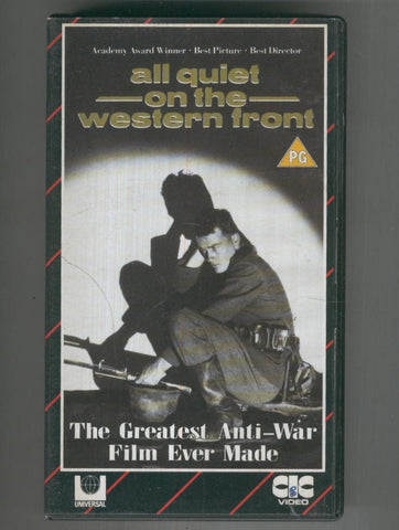 VHS CINE: ALL QUIET ON THE WESTERN FRONT - Lewis Milestone