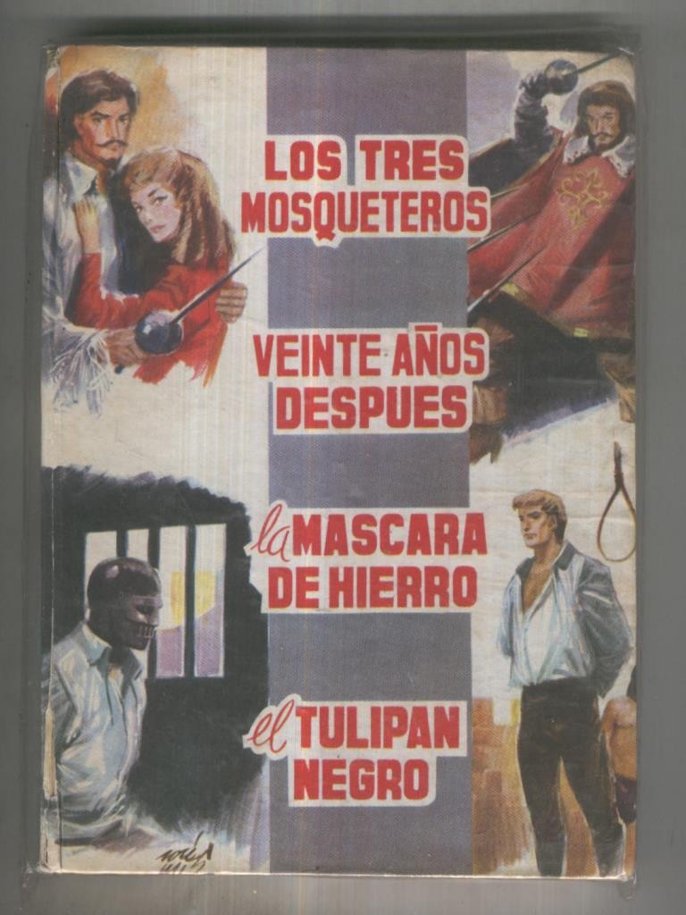 Selecciones Juveniles: Los Tres Mosqueteros (lomo del libro estropeado)