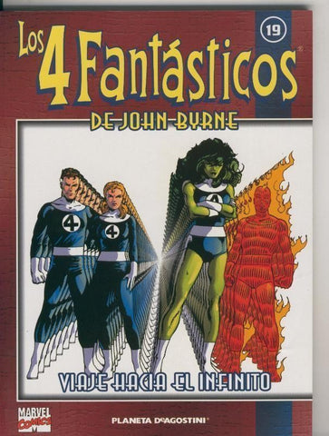 Coleccionable Los 4 Fantasticos de John Byrne numero 19