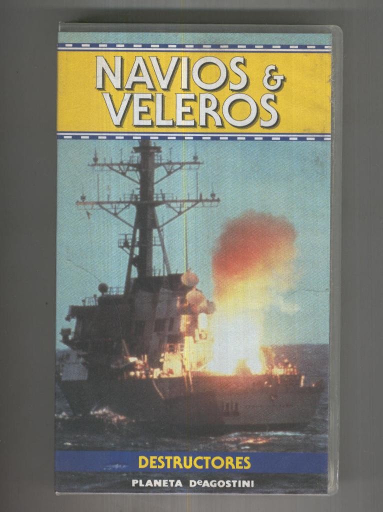 VHS-Documental: NAVIOS Y VELEROS No.12 - DESTRUCTORES (Planeta de Agostini)