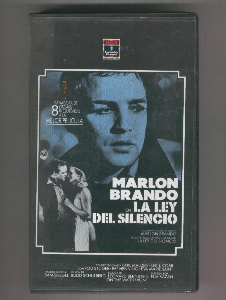 VHS-Cine: LA LEY DEL SILENCIO - Elia Kazan