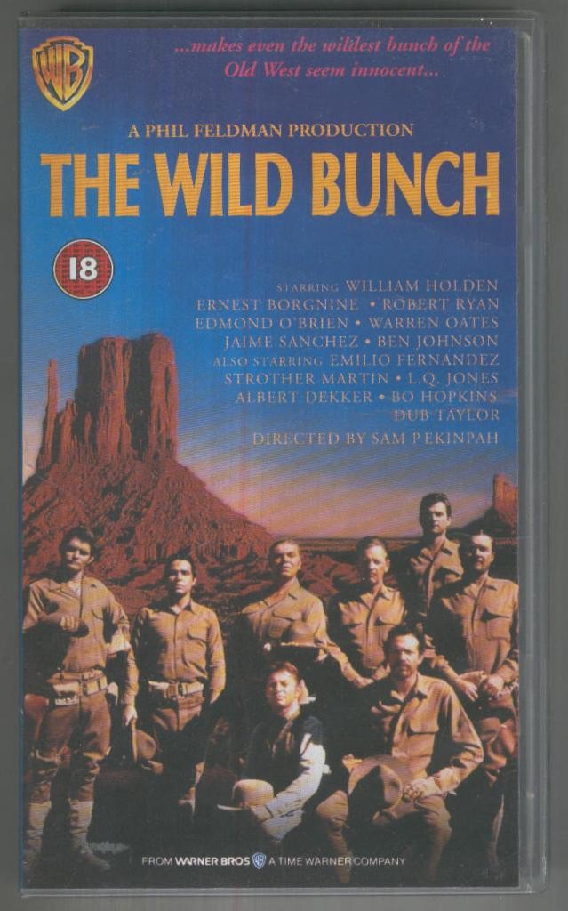 VHS CINE: THE WILD BUNCH - (English)