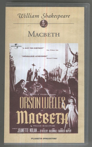 VHS CINE: MACBETH - 1948 (ORSON WELLES)