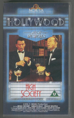 VHS CINE: HIGH SOCIETY - Hollywood MGM Musical (English)