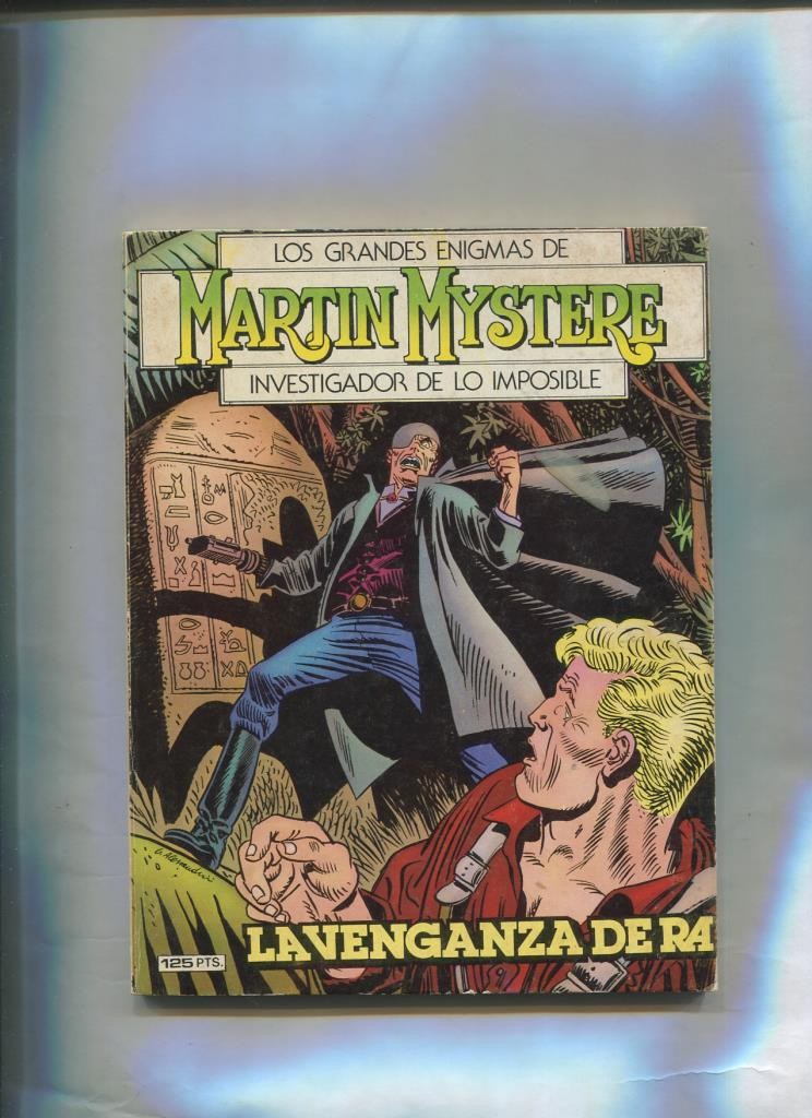 Martin Mystere numero 02: La venganza de Ra (numerado 1 interior cubierta)