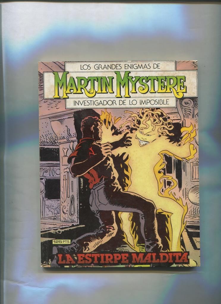 Martin Mystere numero 04: La estirpe maldita (numerado 1 interior cubierta)
