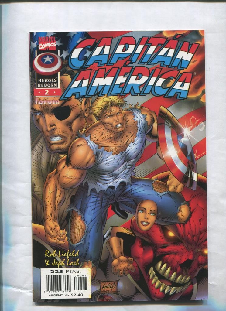 Capitan America Heroes Reborn numero 02: Secretos