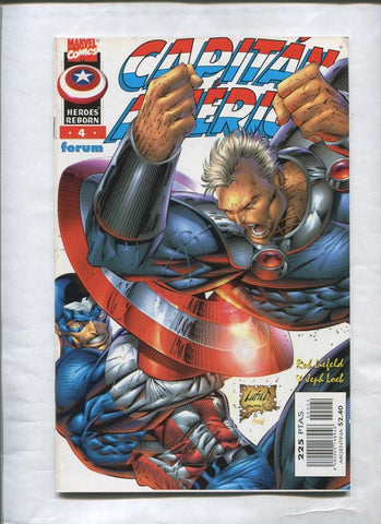 Capitan America Heroes Reborn numero 04: Fuego