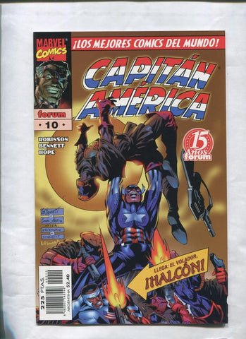 Capitan America Heroes Reborn numero 10: Serpientes & Aguilas