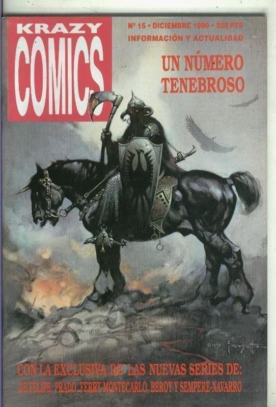 Krazy comics numero 15 (diciembre 1990): Un numero tenebroso