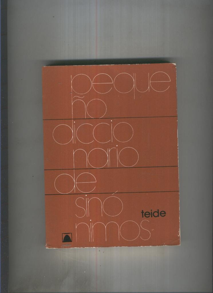 Pequeño diccionario de sinonimos