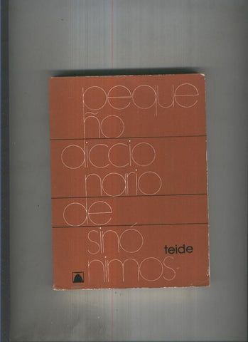 Pequeño diccionario de sinonimos
