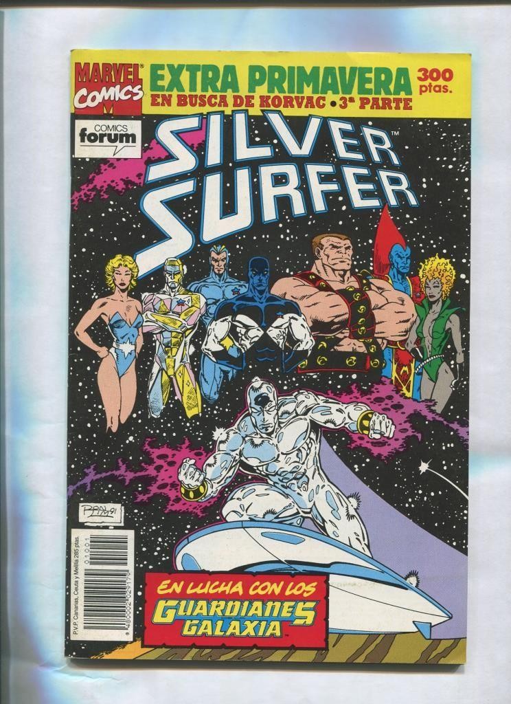 Silver Surfer especial primavera 1992: En busca de Korvac, tercera parte