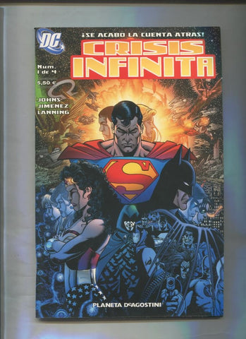 Crisis Infinita numero 1 de 4
