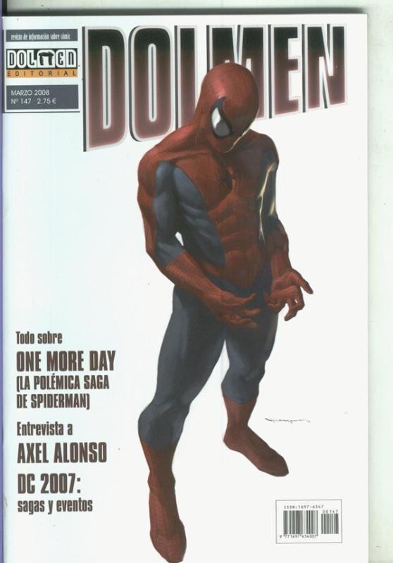 Dolmen numero 147 (marzo 2008): Axel Alonso