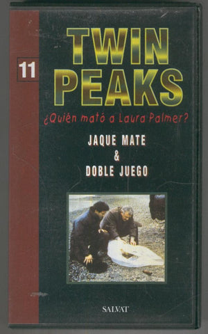 VHS SERIE: TWIN PEAKS No.11 - Jaque Mate y Doble Juego (SALVAT)
