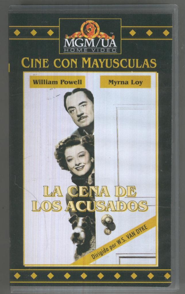 VHS CINE: LA CENA DE LOS ACUSADOS - Cine con Mayusculas MGM