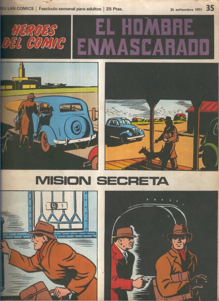 El hombre enmascarado de Burulan numero 35: Mision secreta