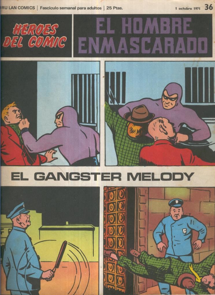 El hombre enmascarado de Burulan numero 36: El gangster Melody