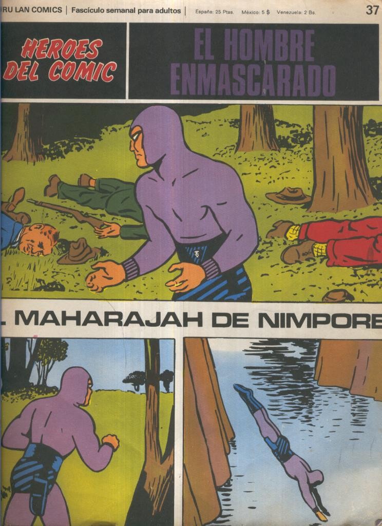 El hombre enmascarado de Burulan numero 37: El maharajah de Nimpore