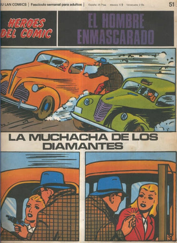 El hombre enmascarado de Burulan numero 51: La muchacha de los diamantes