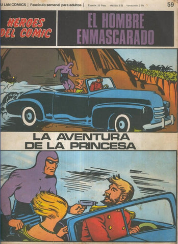 El hombre enmascarado de Burulan numero 59: La aventura de la princesa