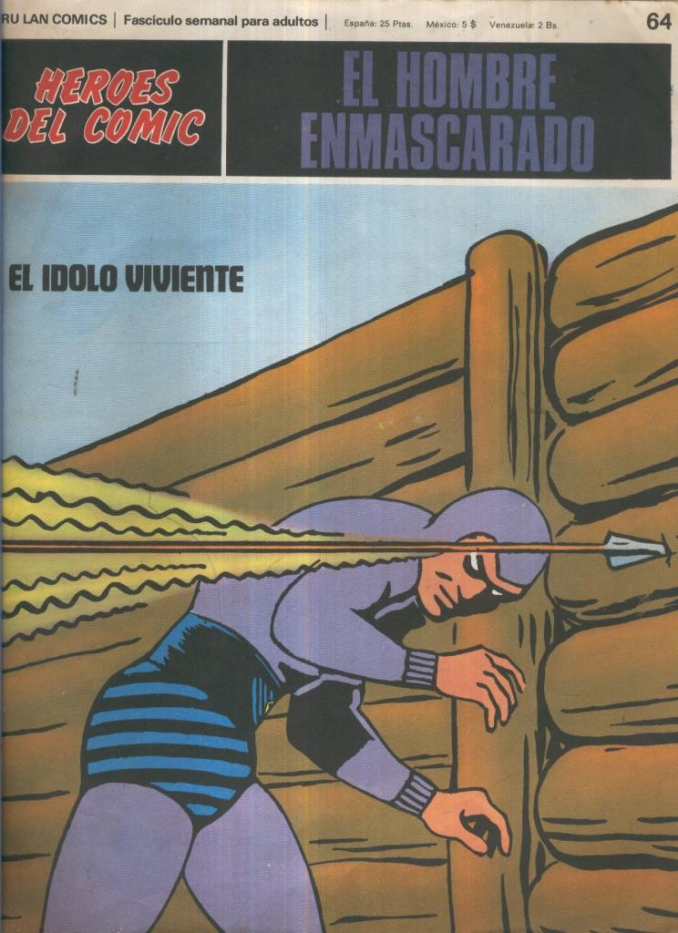 El hombre enmascarado de Burulan numero 64: El idolo viviente