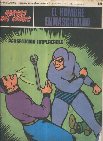 El hombre enmascarado de Burulan numero 68: Persecucion implacable