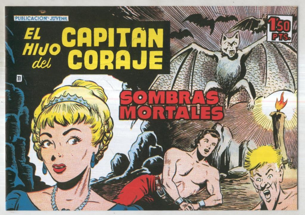 Facsimil: El Hijo del Capitan Coraje numero 11: Sombras mortales