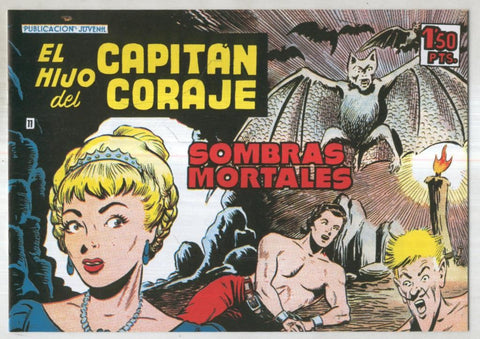 Facsimil: El Hijo del Capitan Coraje numero 11: Sombras mortales