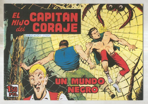 Facsimil: El Hijo del Capitan Coraje numero 15: Un mundo negro